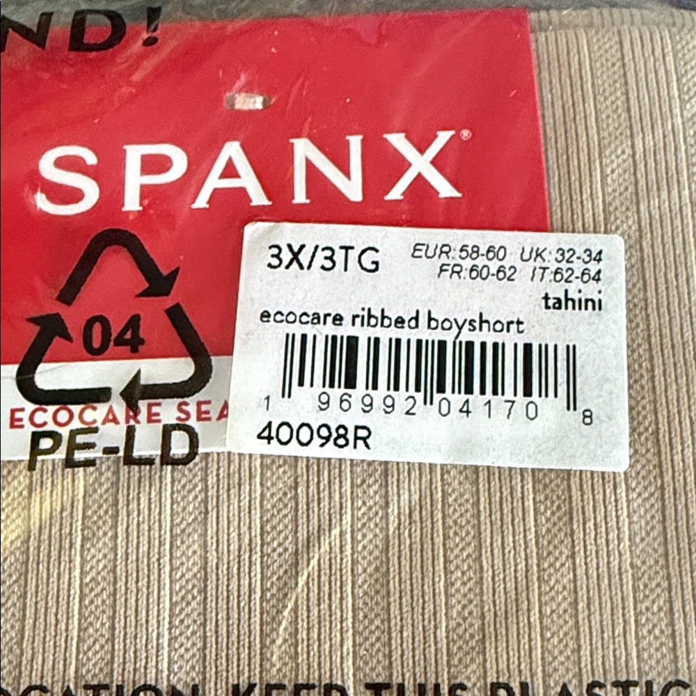SPANX Shapewear - ecocare ribbed boyshorts